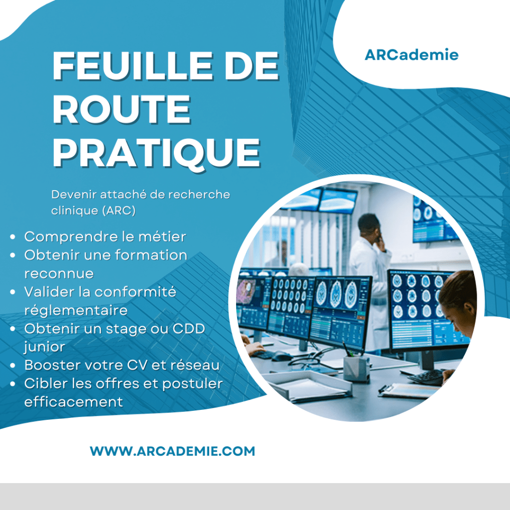 Devenir attaché de recherche clinique (ARC) : feuille de route&nbsp;pratique